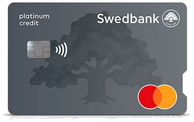 Swedbank Betal- och kreditkort MasterCard Platinum